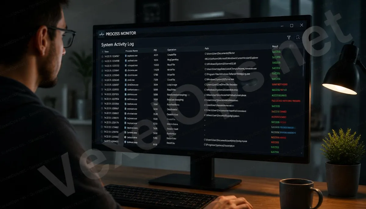 Cover image for using Process Monitor to monitor Windows system behavior.