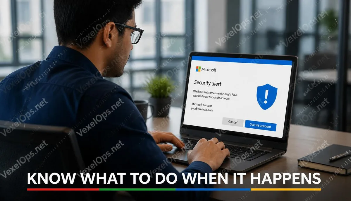 Security incident handling for Microsoft account.