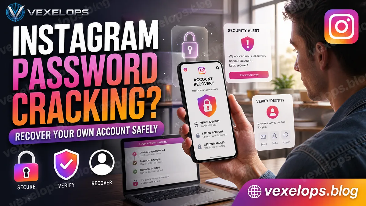 User checking official recovery process after Instagram account theft.