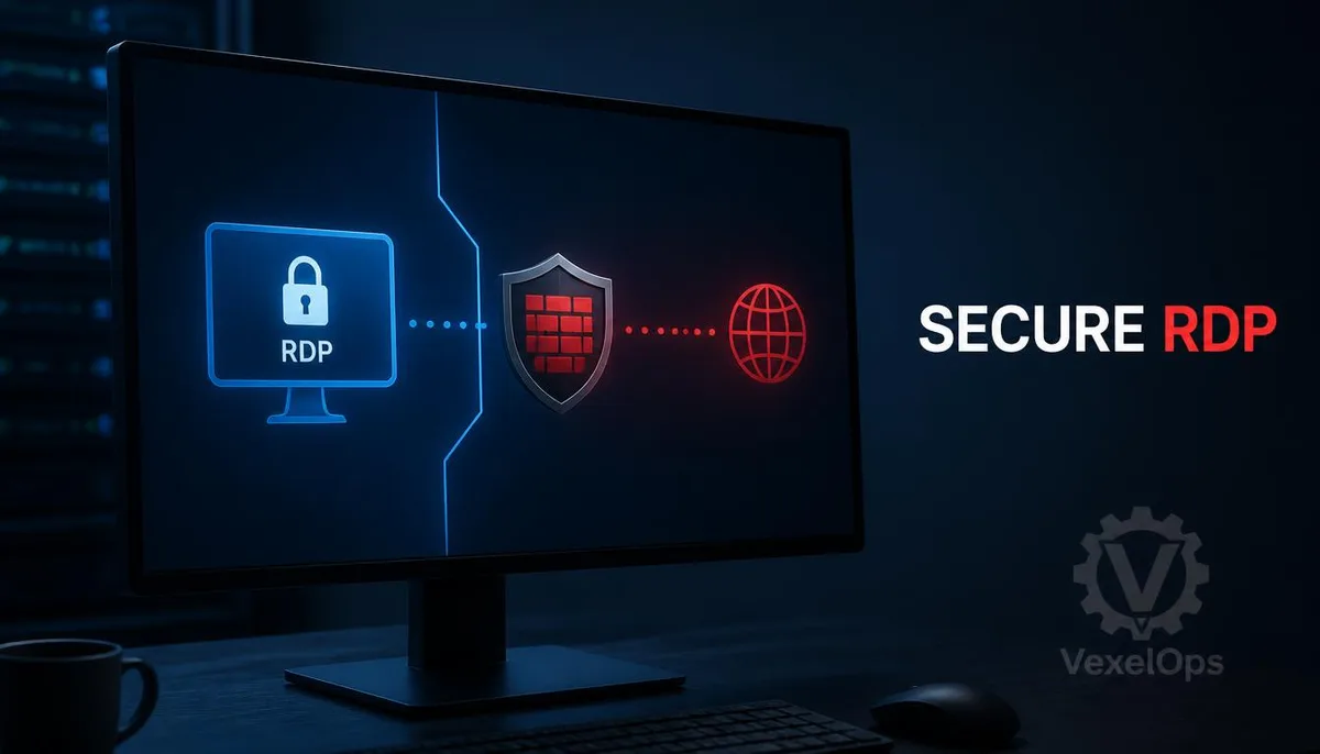 RDP Remote Desktop Exposure and Windows Security Protection